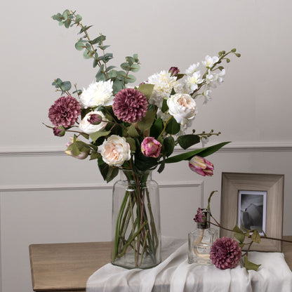 Large Cineraria Eucalyptus Spray - GREEN