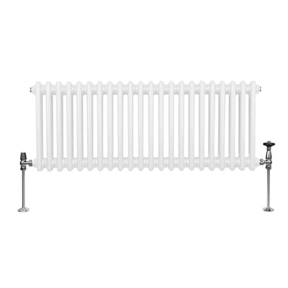 Traditional 2 Column Radiator - 300 x 1012mm - White