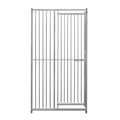 1m Dog Run Panel With Door – 5cm Bar Spacing