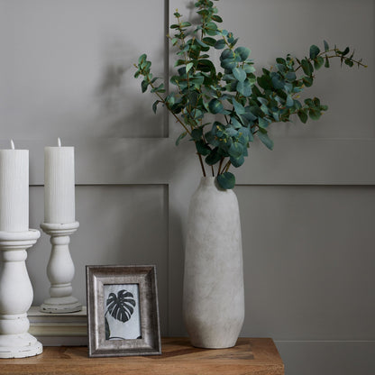Darcy Ople Large Tall Vase - STONE