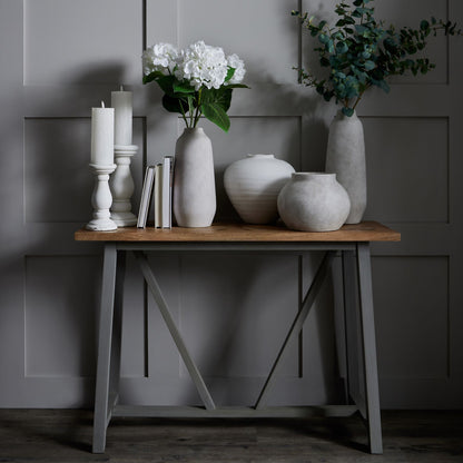 Darcy Ople Tall Vase - STONE