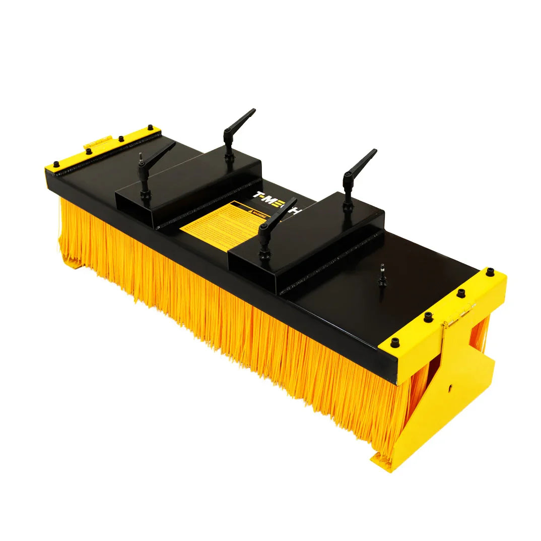 Forklift Sweeper Brush With Stands