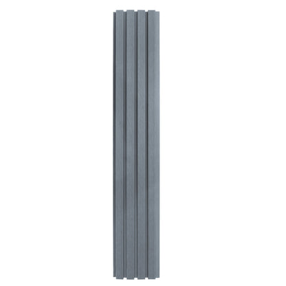 WPC Slatted Wall Cladding x 4 Panels – Grey