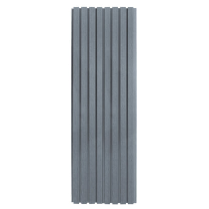 WPC Slatted Wall Cladding x 4 Panels – Grey