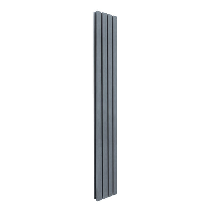 WPC Slatted Wall Cladding x 4 Panels – Grey