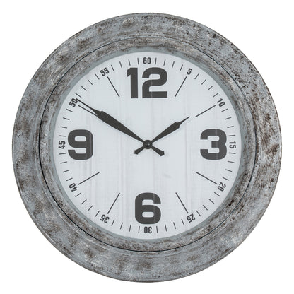 Roco Wall Clock - SILVER