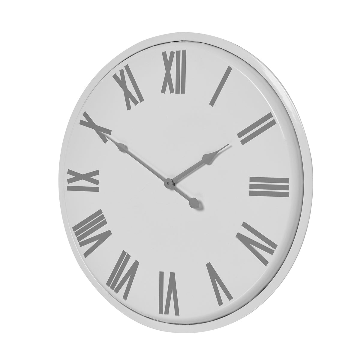 Flemings Wall Clock - WHITE