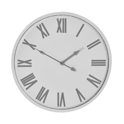 Flemings Wall Clock - WHITE