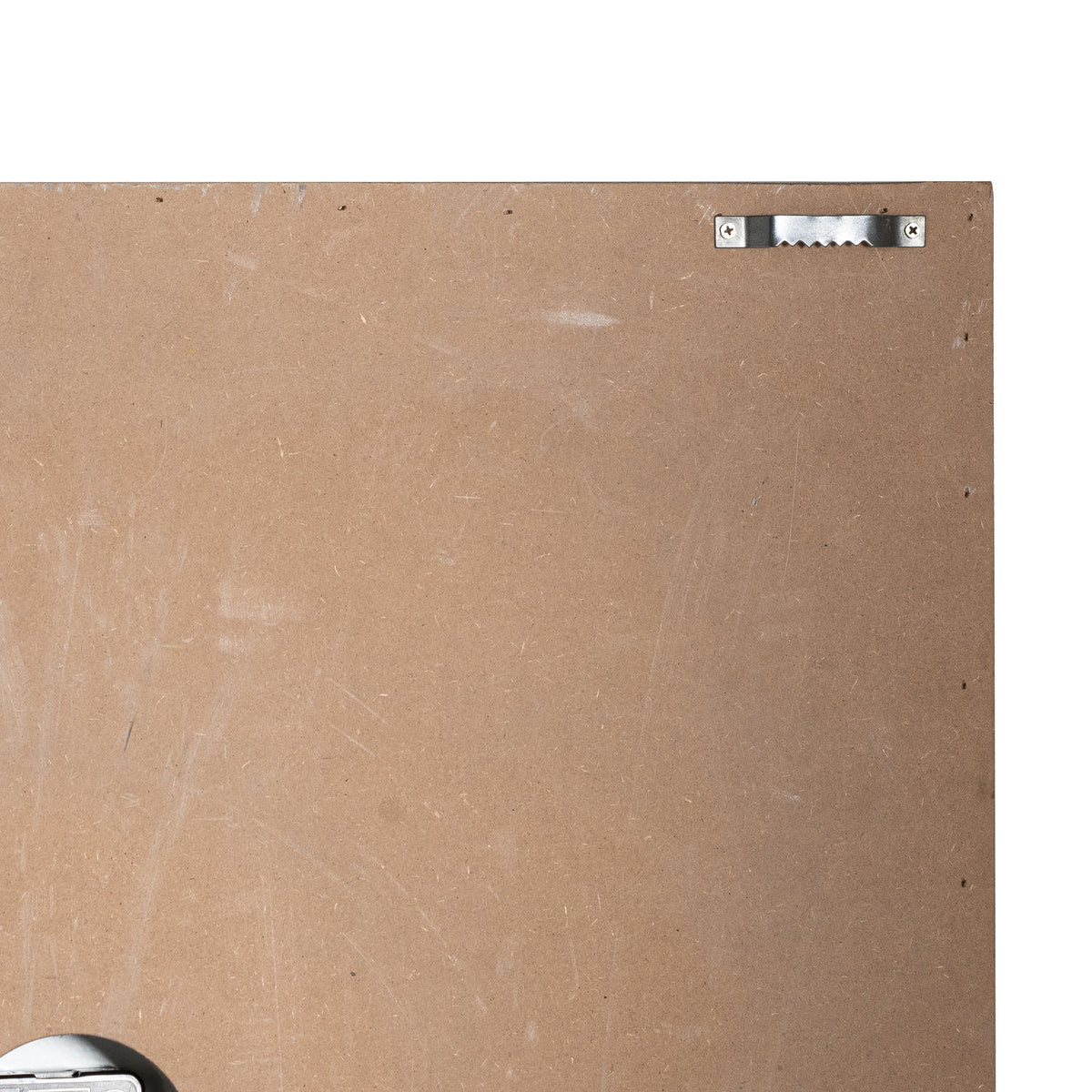 Williston Grey Square Wall Clock - SILVER