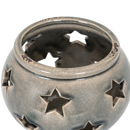 Garda Star Candle Lantern - GREY
