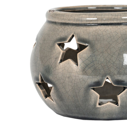 Garda Star Candle Lantern - GREY