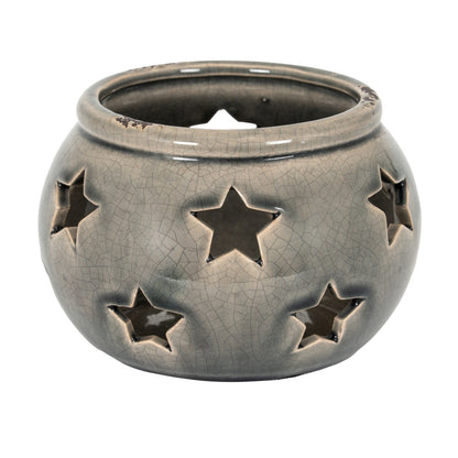 Garda Star Candle Lantern - GREY