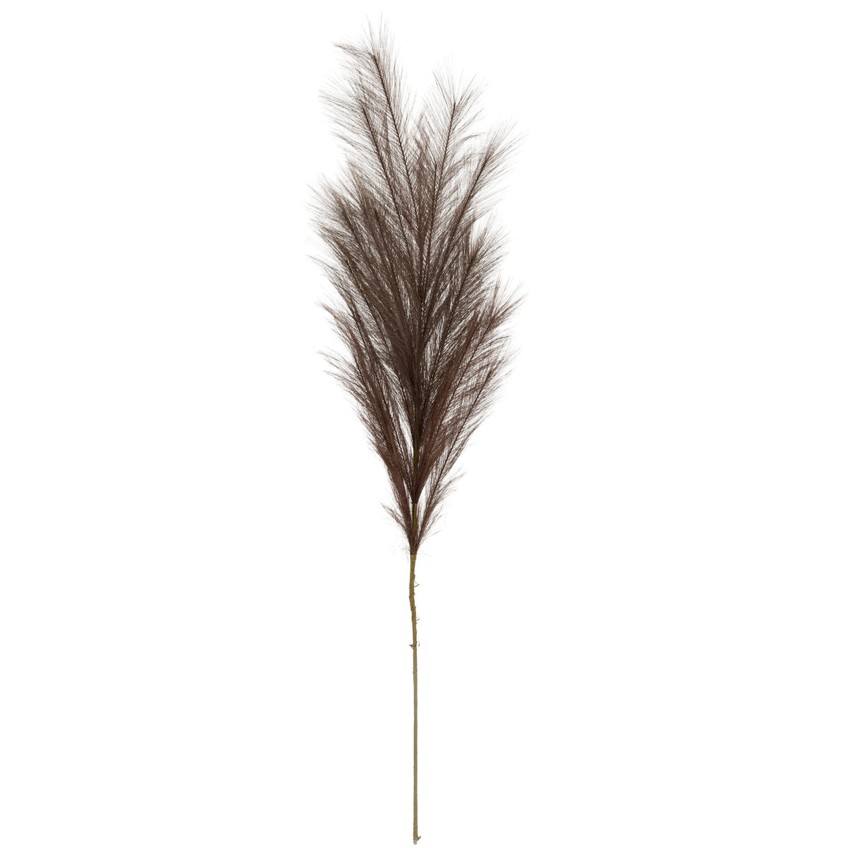 Grey Large Faux Pampas Grass Stem