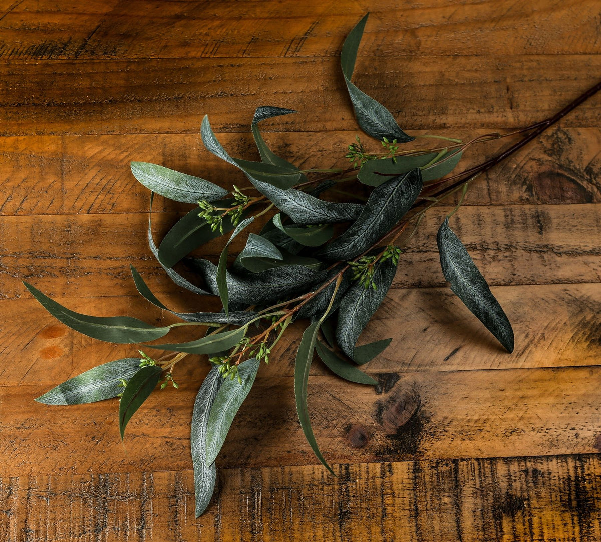Seeded Eucalyptus Spray - GREEN
