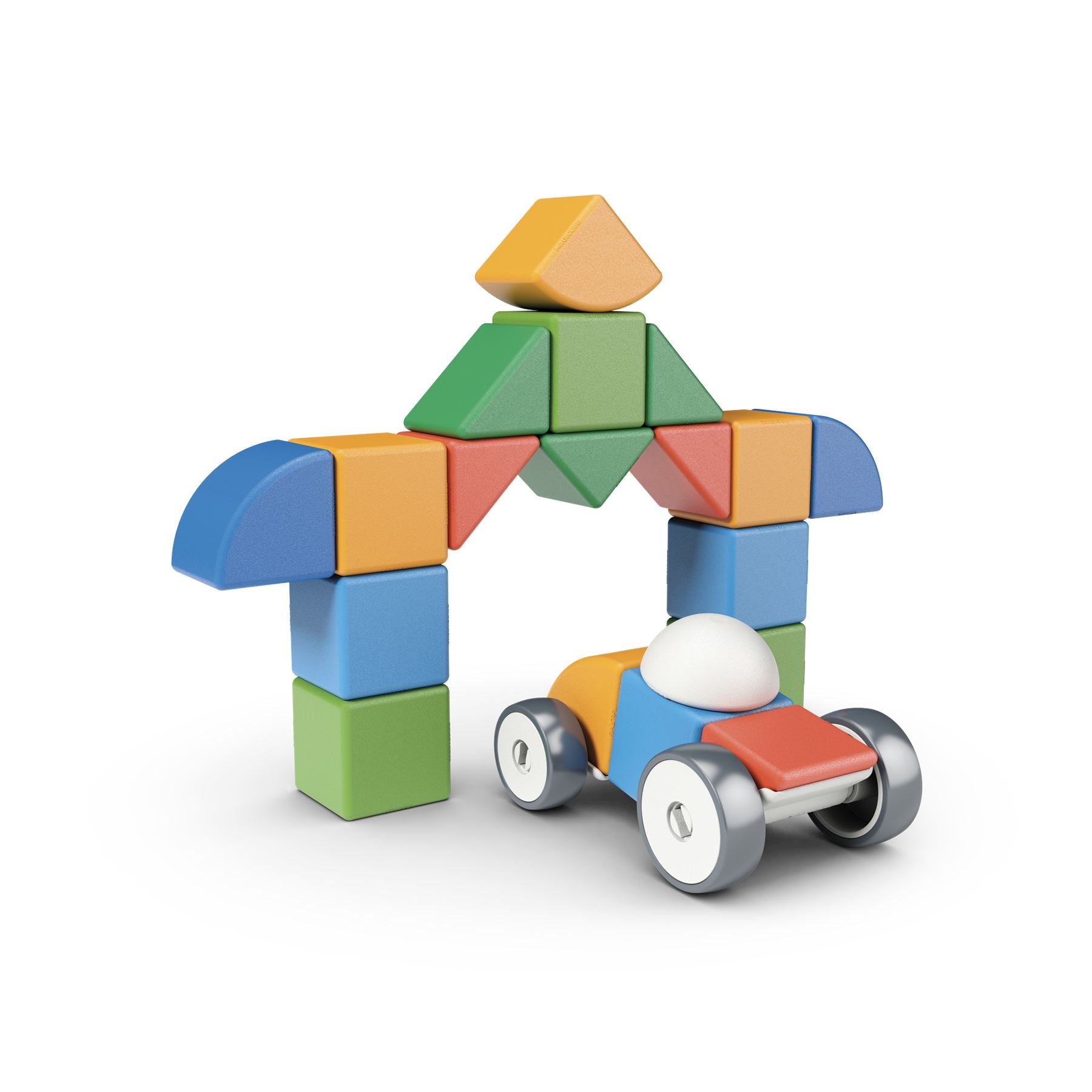 Geomag Magicube Magnetic Shapes Little World - 25 Pieces