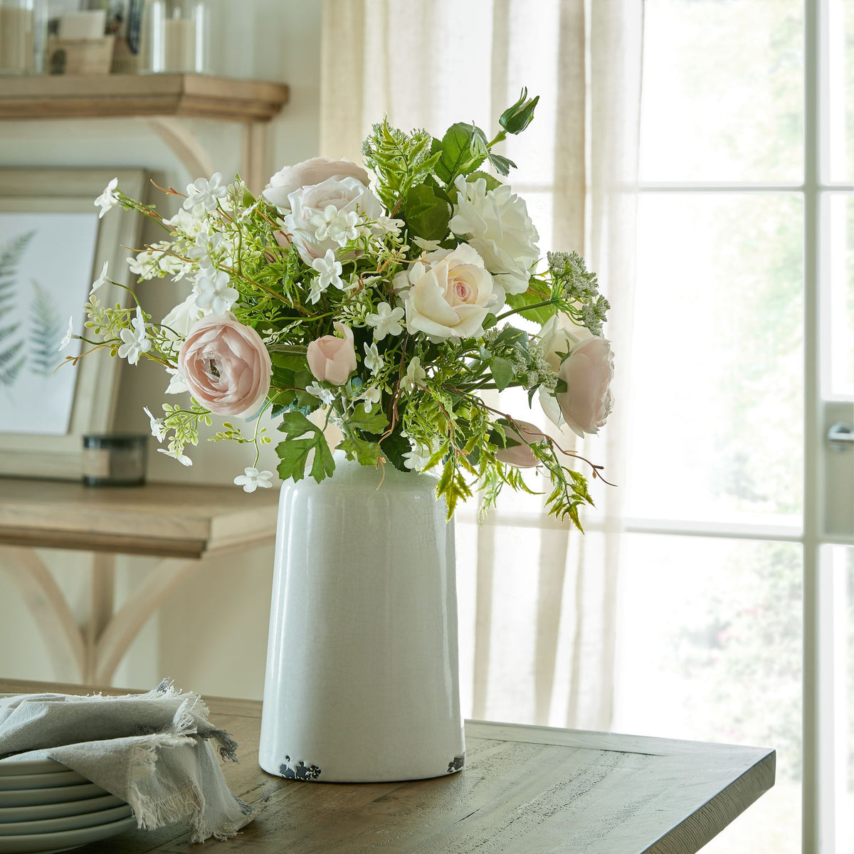 Italian White Bellflower - GREEN
