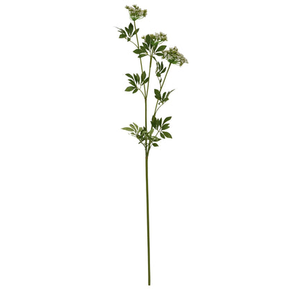 Faux White Cow Parsley Ammi - GREEN