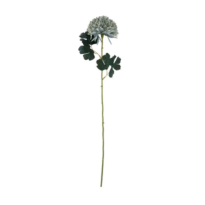 Pale Green Blue Chrysanthemum - PALE BLUE