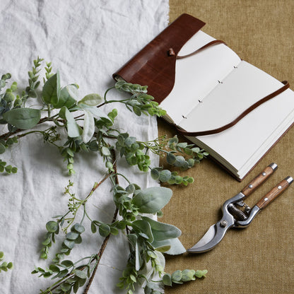 Winter Garland With Eucalyptus And Lambs Ear - GREEN