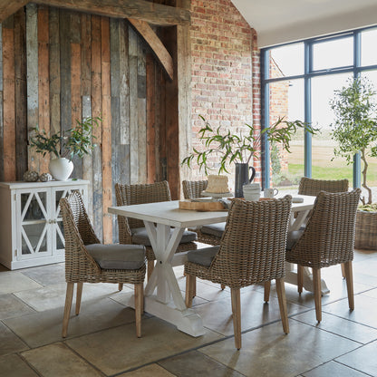 Amalfi Collection Outdoor Dining Chair - BEIGE