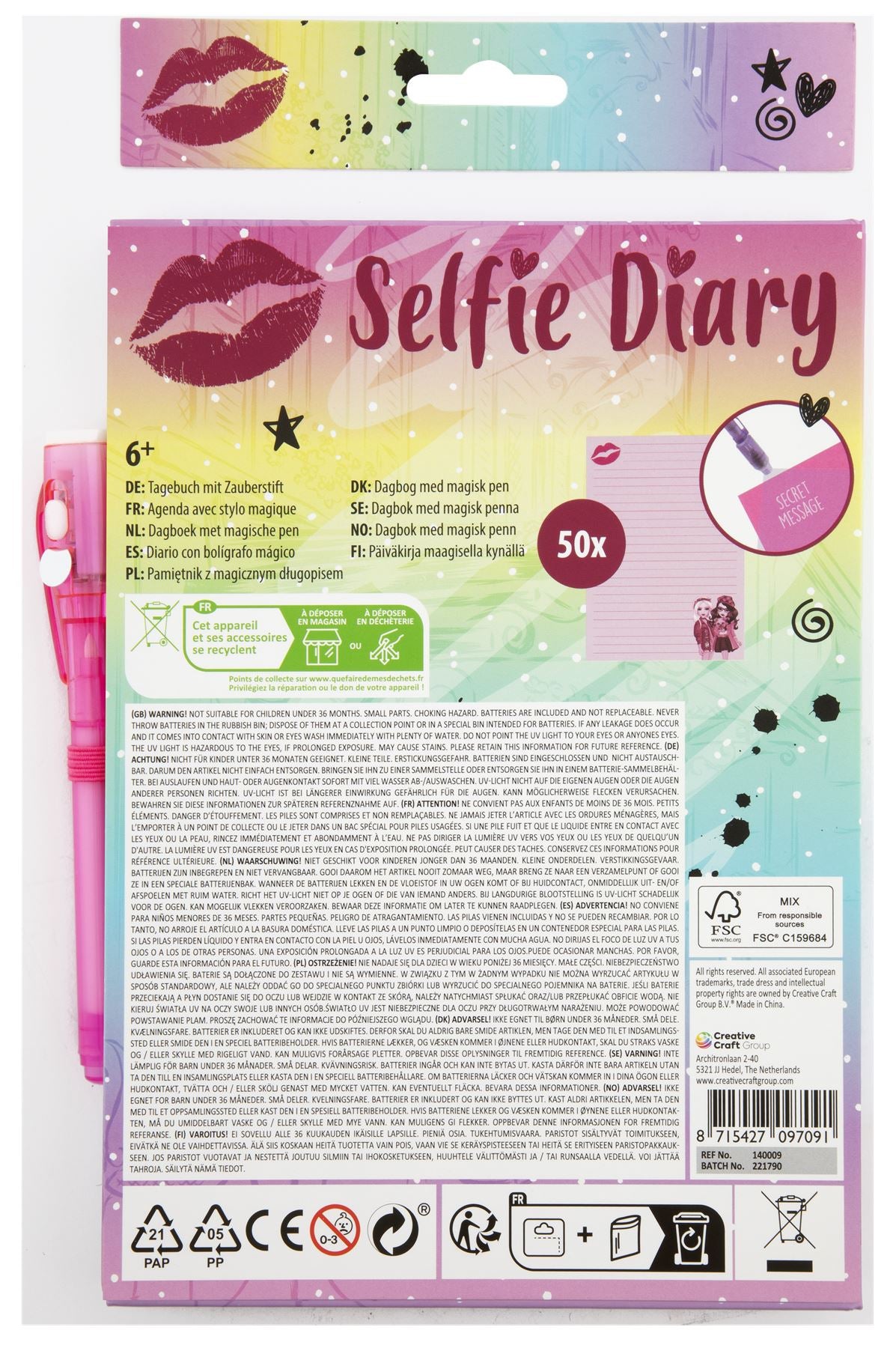 Besties Selfie diary