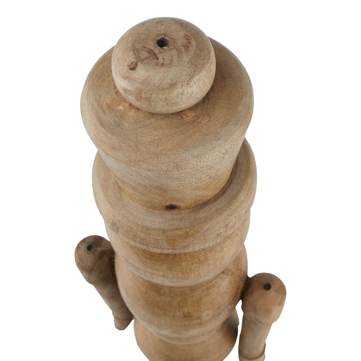 Natural Large Nutcracker Decoration - BROWN