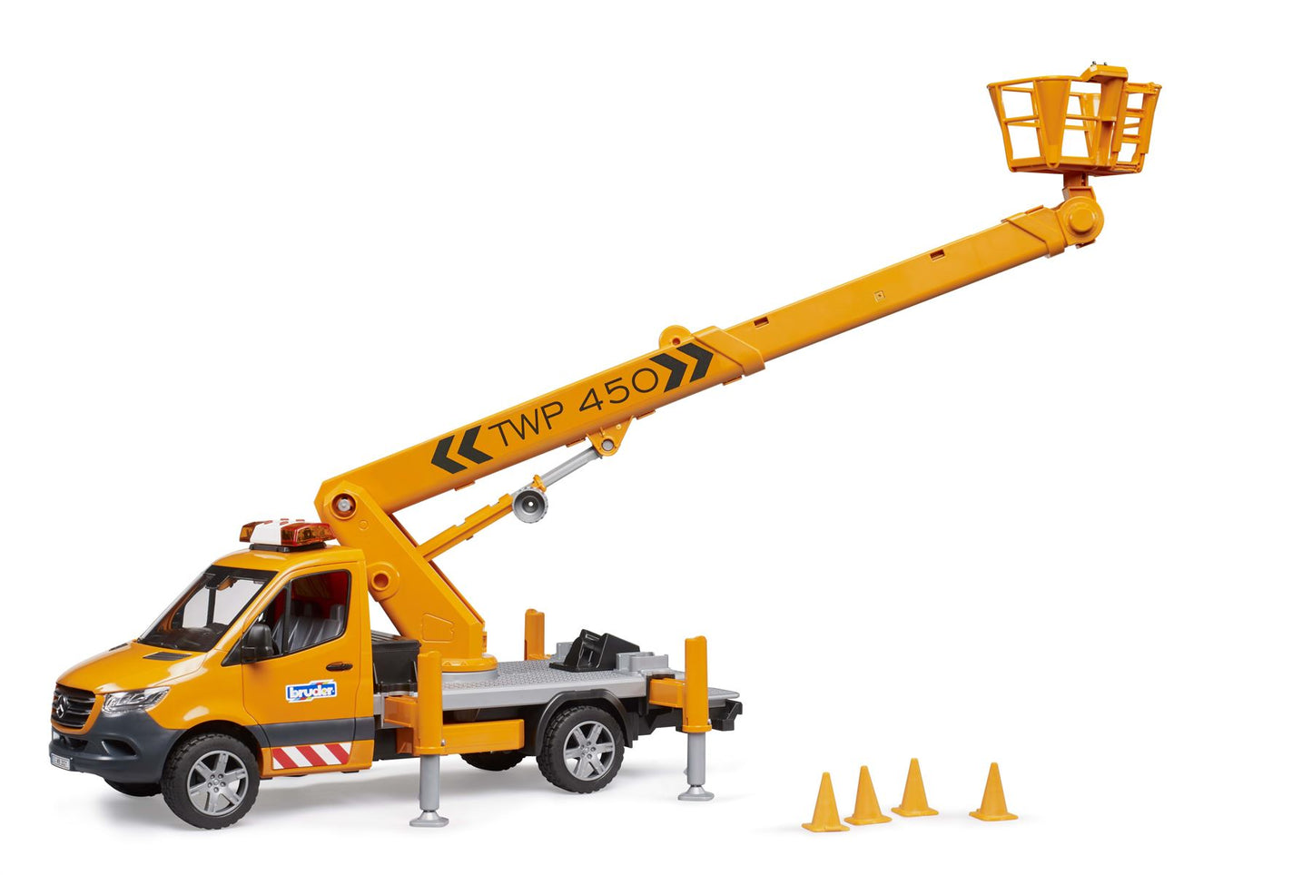 MB Sprinter with working platform and Light + Sound Module