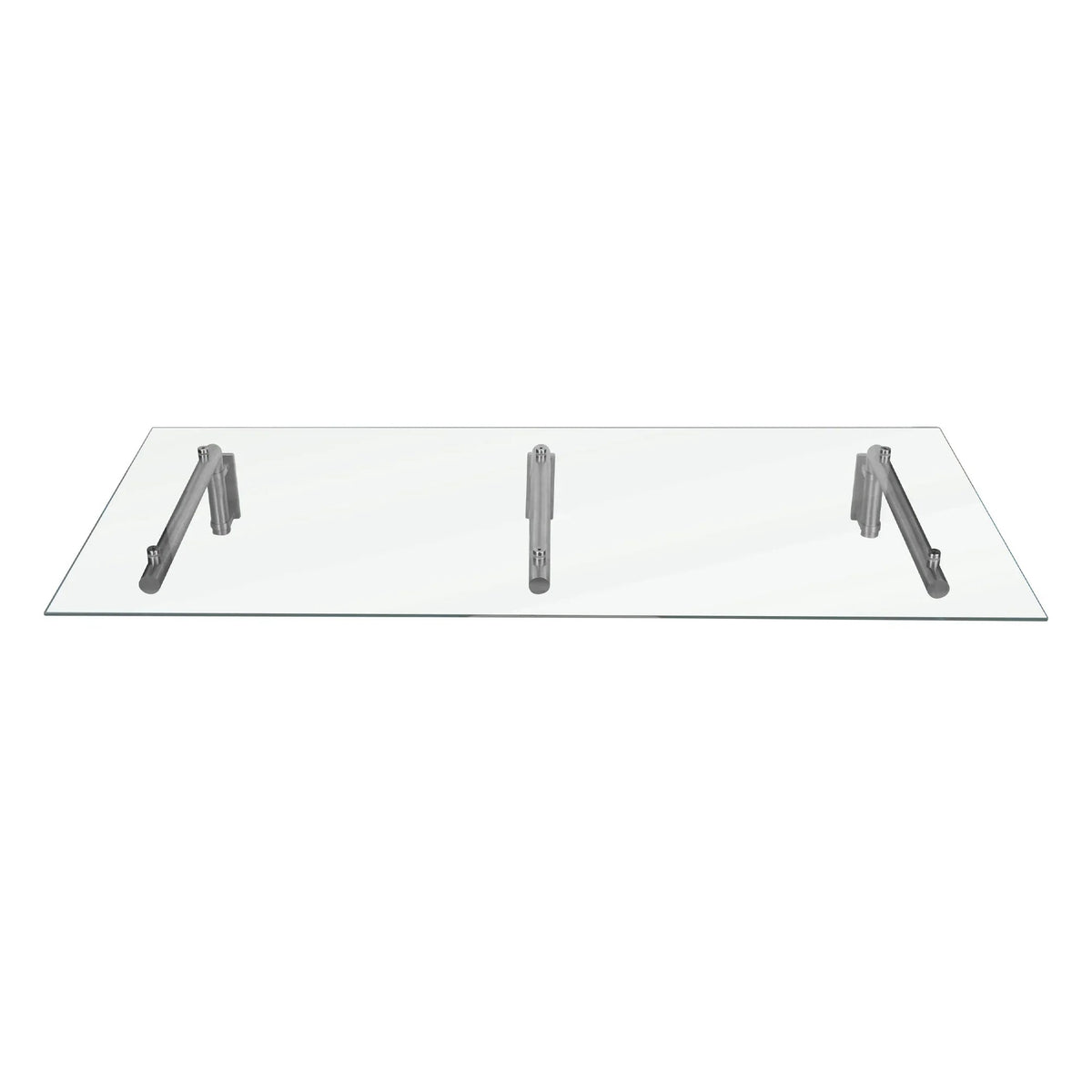 Glass Door Canopy & Brackets - 180cm W x 80cm D