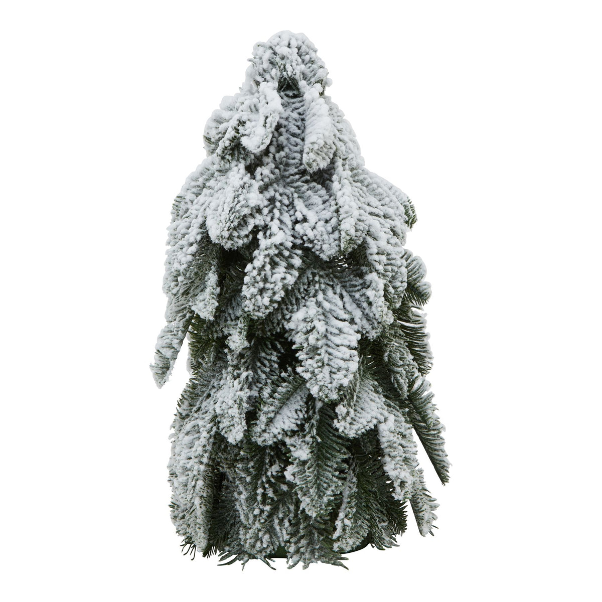 40cm Medium Snowy Fir Tree - WHITE