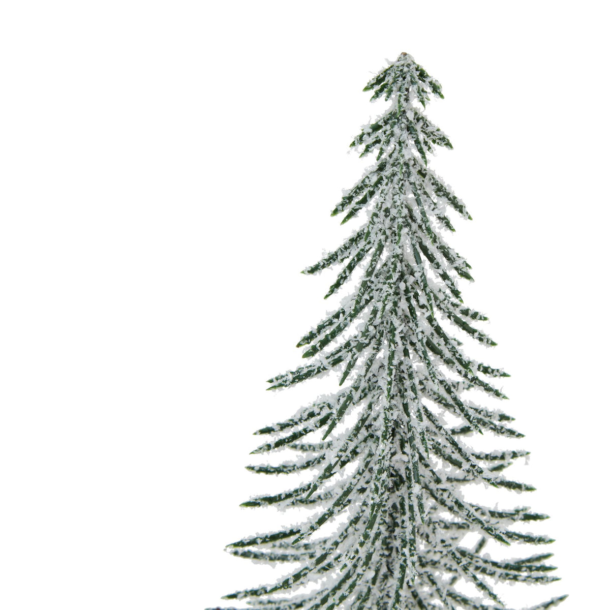 Large Snowy Spindle Tree In Wood Log - BROWN
