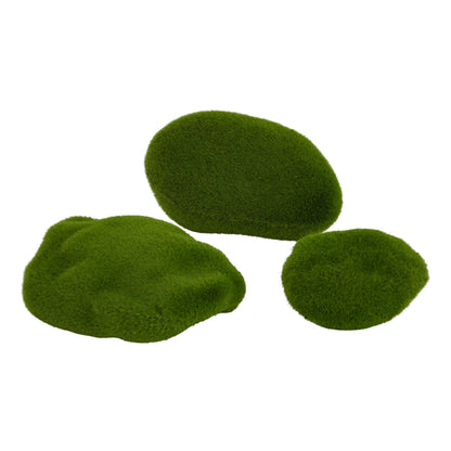 Faux Moss Three-Piece Pack - GREEN