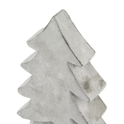 Athena Stone Medium Christmas Tree - WHITE