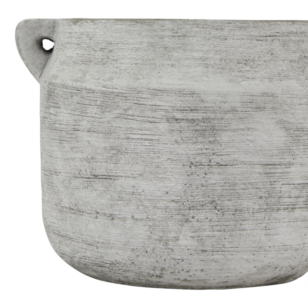 Athena Stone Hydria Pot - WHITE