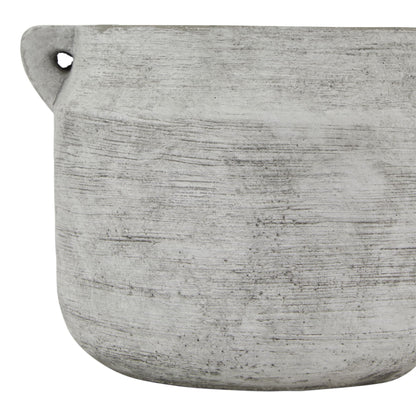 Athena Stone Hydria Pot - WHITE