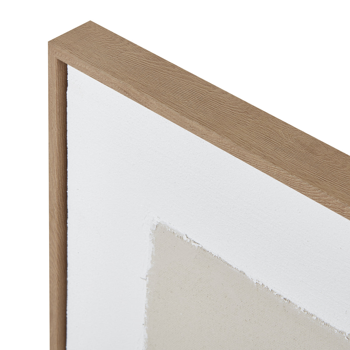 Contempo Beta Framed Painting On Canvas - BROWN