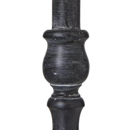 Ravenna Column Table Lamp With Linen Shade - GREY