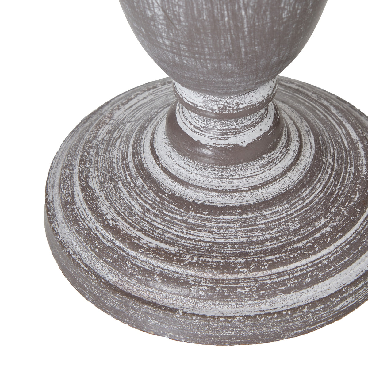 Metis Urn Table Lamp With Linen Shade - WHITE