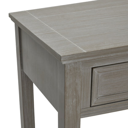 The Serene Collection Four Drawer Console Table - GREY