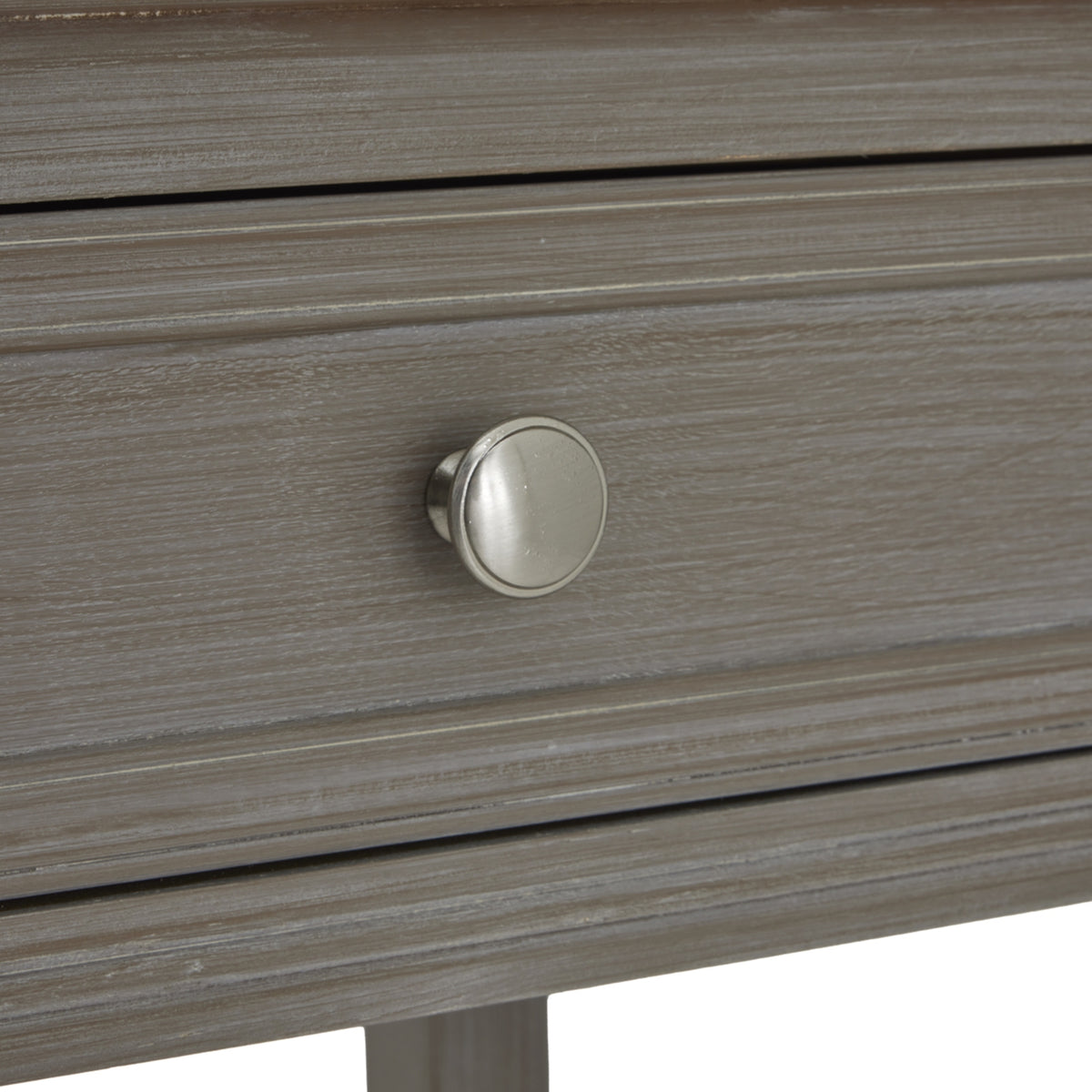 The Serene Collection Four Drawer Console Table - GREY