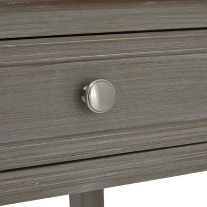 The Serene Collection Four Drawer Console Table - GREY
