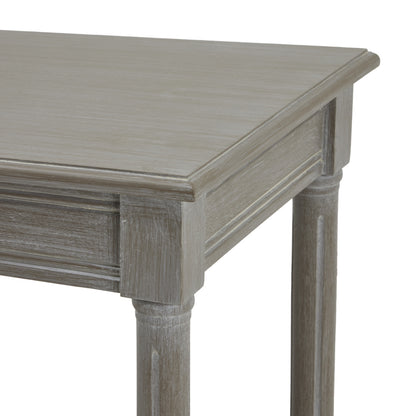 The Serene Rattan Collection Side Table - GREY