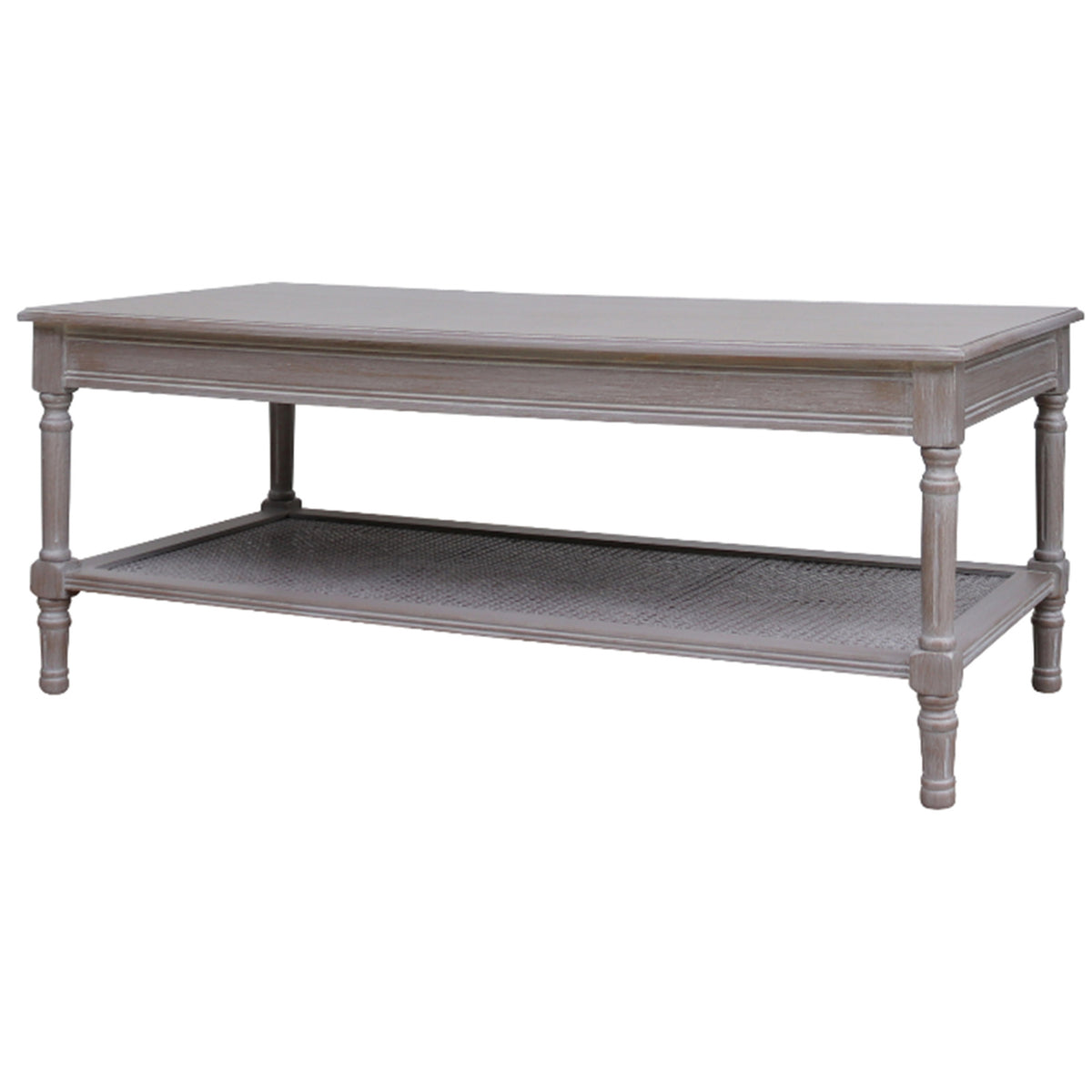 The Serene Rattan Collection Coffee Table - GREY