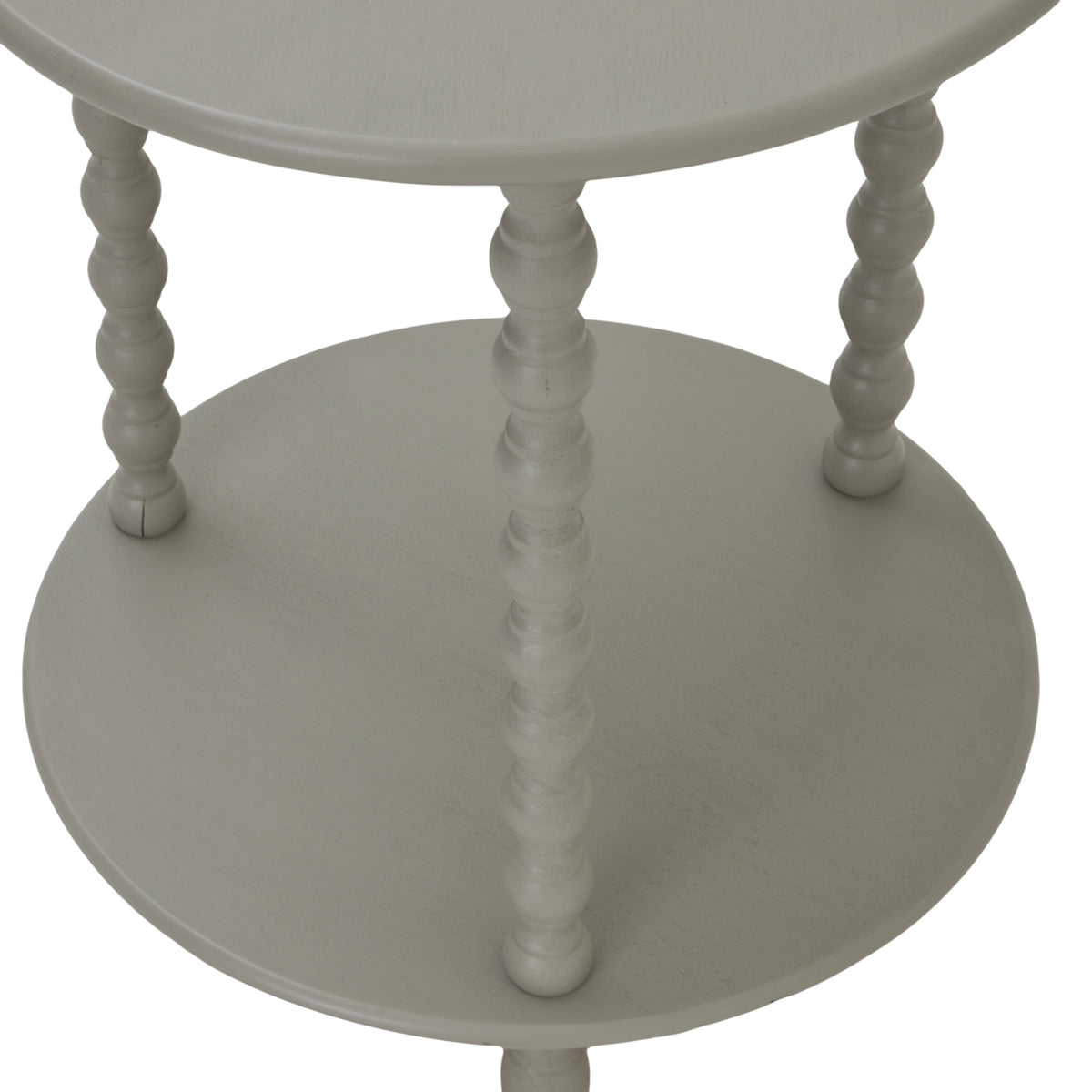 The Camden Collection Round Side Table - GREY