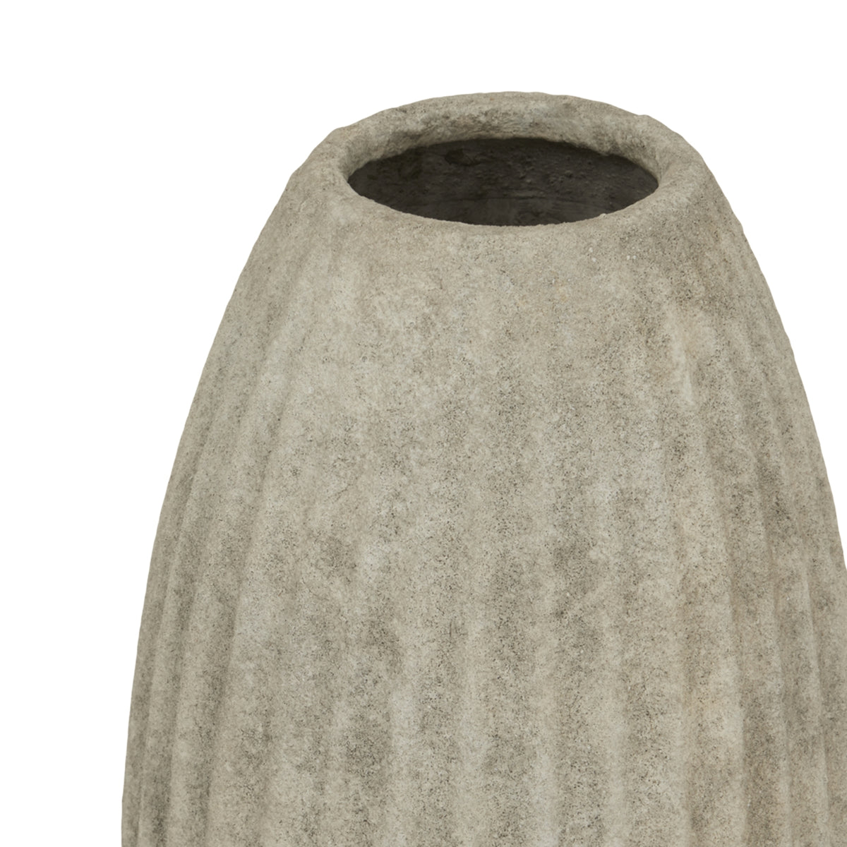 Catania Large Olpe Vase - LIGHT GREY