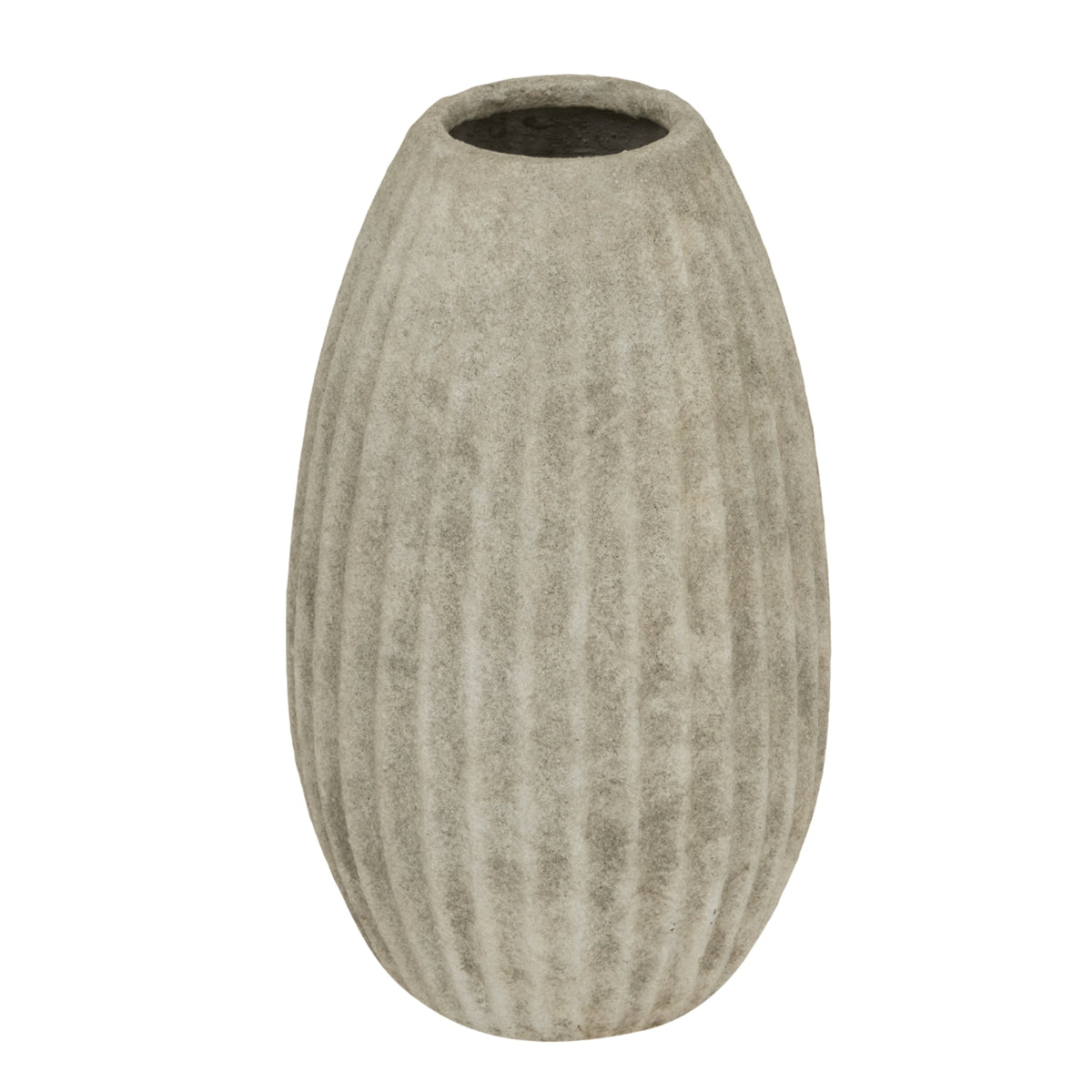 Catania Large Olpe Vase - LIGHT GREY