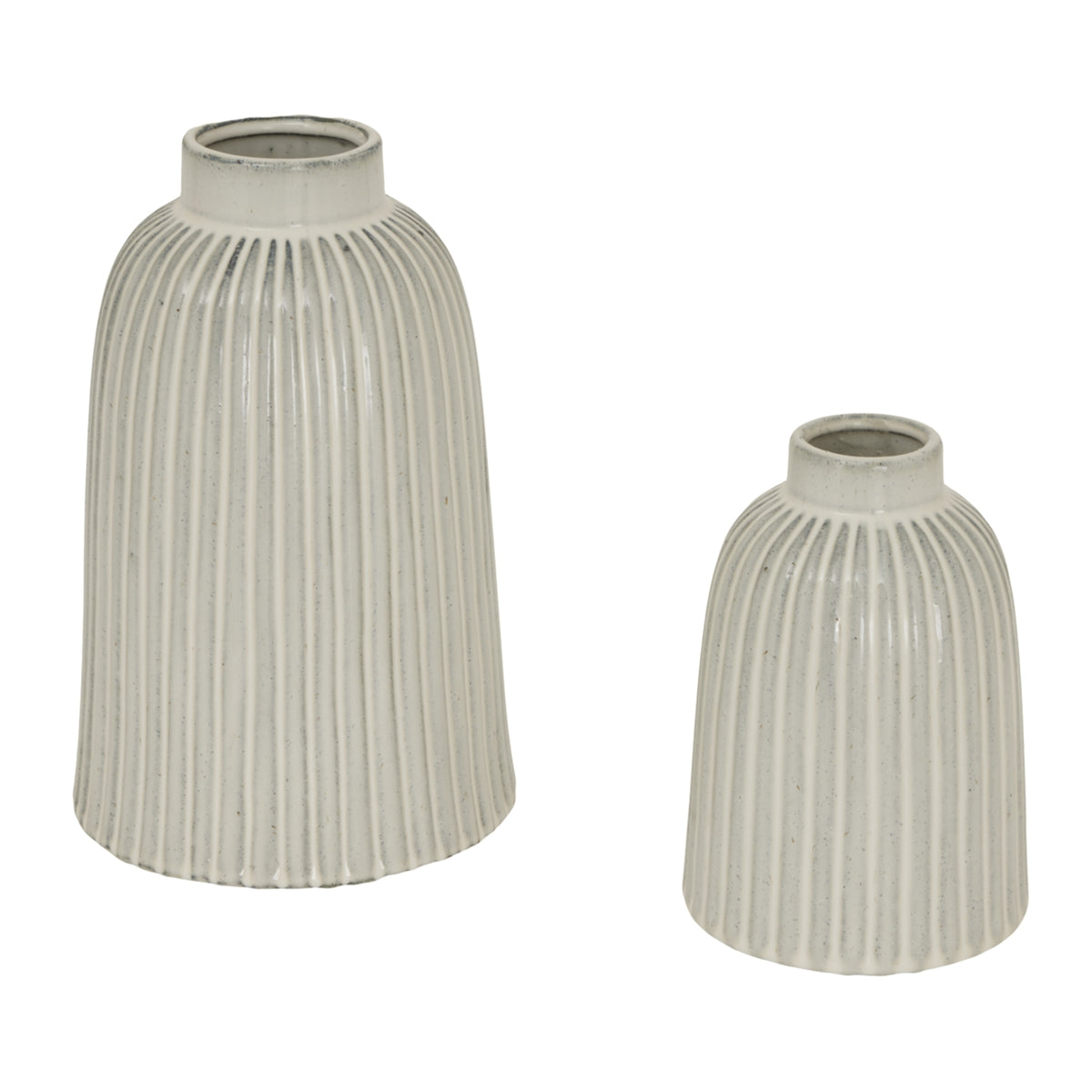 Monte Large Bell Vase - WHITE