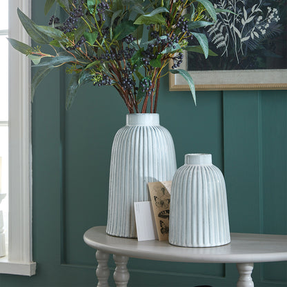 Monte Large Bell Vase - WHITE