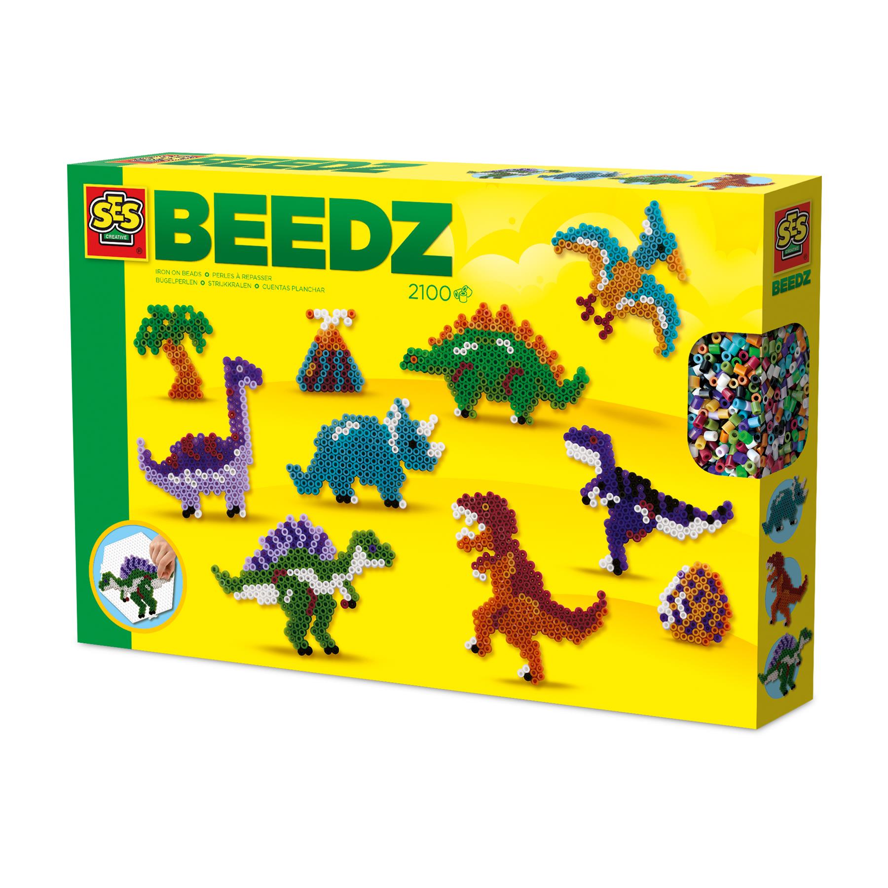 Iron on beads - Dino world