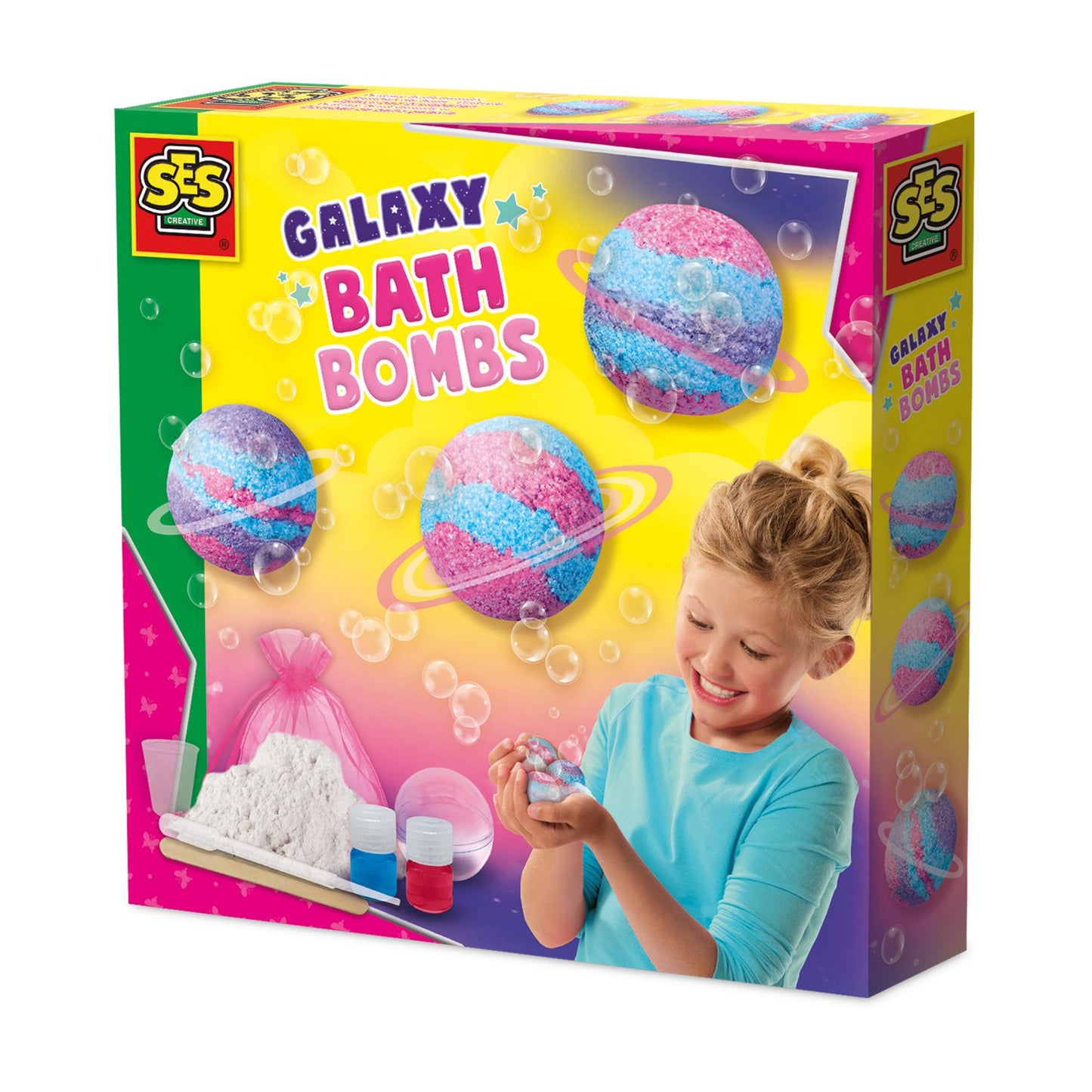 Galaxy bath bombs