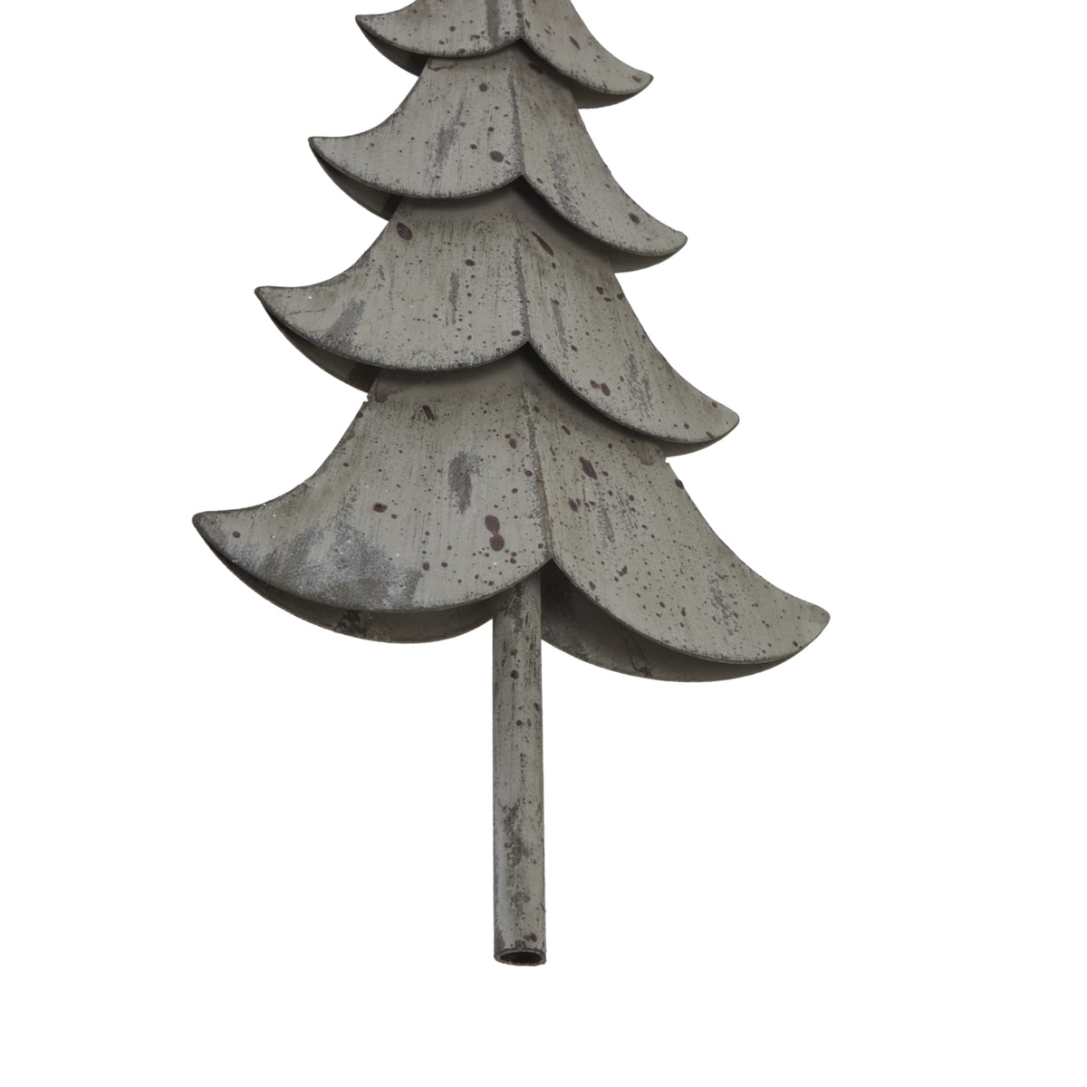 Large Rustic Metal Hanging Tree - BROWN